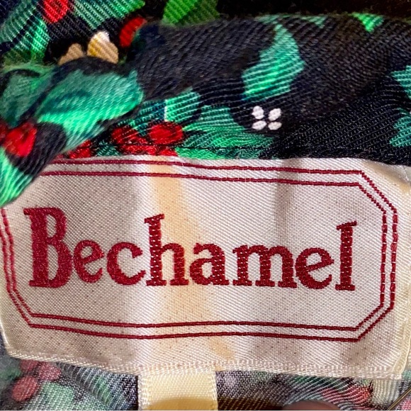 Xmas Vintage Novelty Print Bechamel Red and Green Midi Skirt XL Christmas - Picture 5 of 6